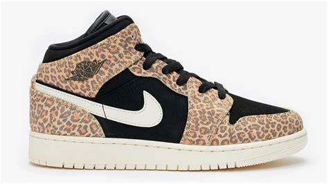 leopard print jordan 1.